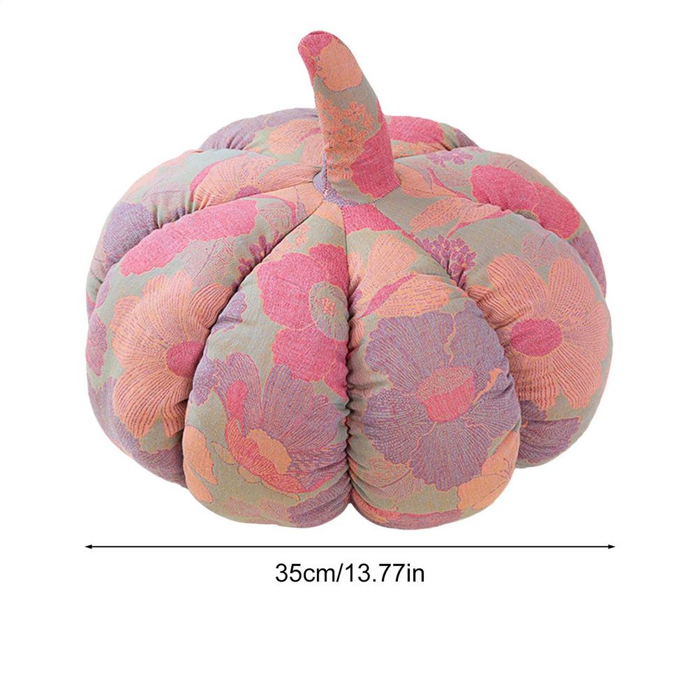 3D Pumpkin Shape Halloween Plush Pillow Ultra Soft Halloween Plush Throw Pillow Decorative Stuffed Pillow For Bedroom