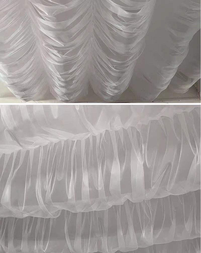 Ceiling Gauze Curtain for Salon, Guesthouse, or Yoga Studio Decoration