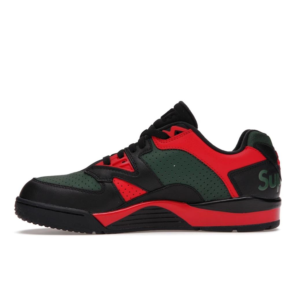 Nike Supreme X Air Cross Trainer 3 Low Black Gorge Green Men Sneakers University-Red CJ5291-001