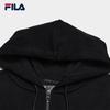 FILA Women's Long Hooded Sweatshirt Dress