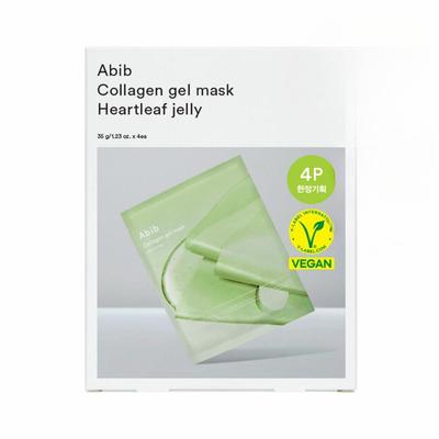 Collagen Gel Mask Heartleaf Jelly Mask Sheet 4P
