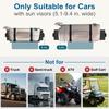 Polarized UV400 Car Sun Visor Extender, Double-Sided Shade, Three-Sided Protection