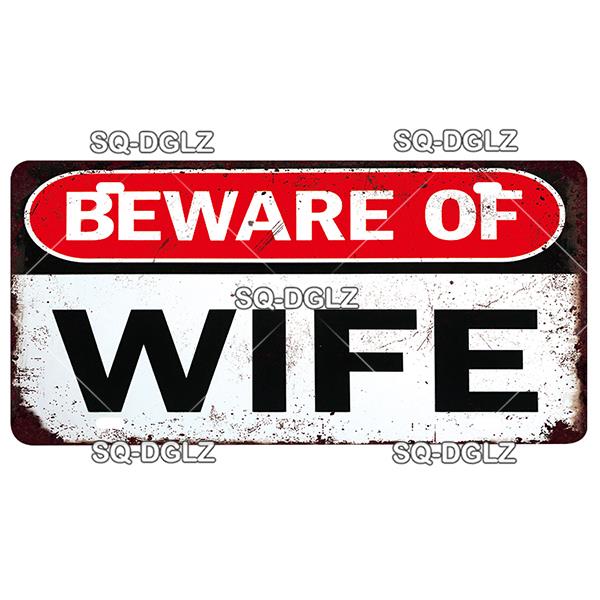 [SQ-DGLZ] Warning WiFi Camera License Plate Tin Sign Store Bar Wall Decoration Metal Sign Home Decor Painting Plaques Art Poster