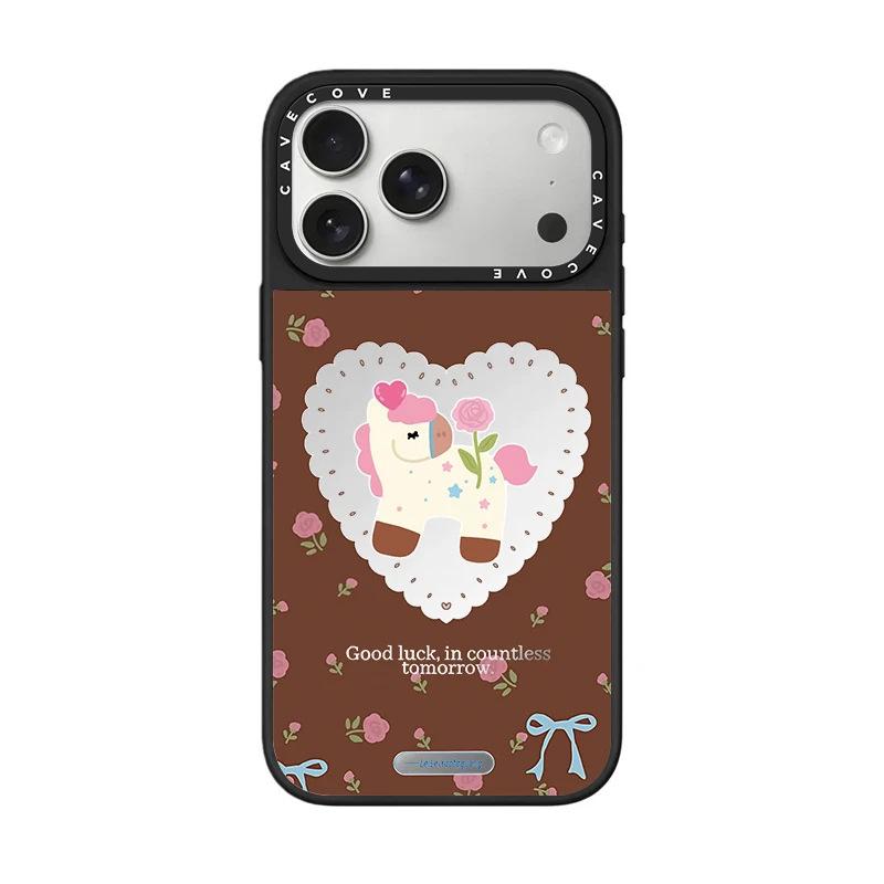 

Heart Rose MagSafe Magnetic Case for iPhone 17 Pro Max & 16 Pro Max iPhone 17 Pro Max