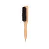 Men Leopard Print Beard Styling Brush Hairdressing Pointed Tail Plastic Cleaning Comb