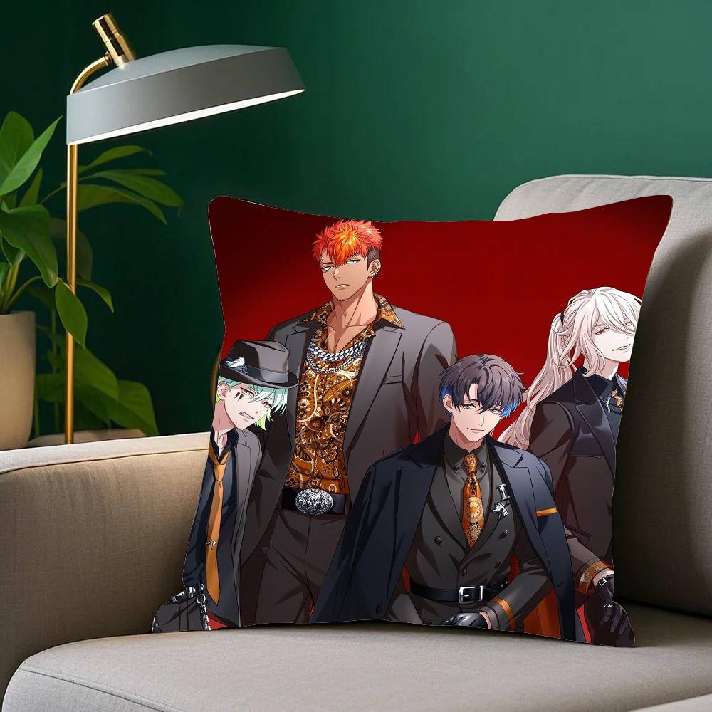 Anime Paradox Live THE ANIMATION Pillow Case Sofa Cushion Cover Room Home Decoration