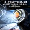 Feu de balisage d'urgence pour voiture Haute luminosité Feu d'avertissement de toit Adsorption magnétique Lampe clignotante Stroboscopique Lampe de signalisation de sécurité nocturne