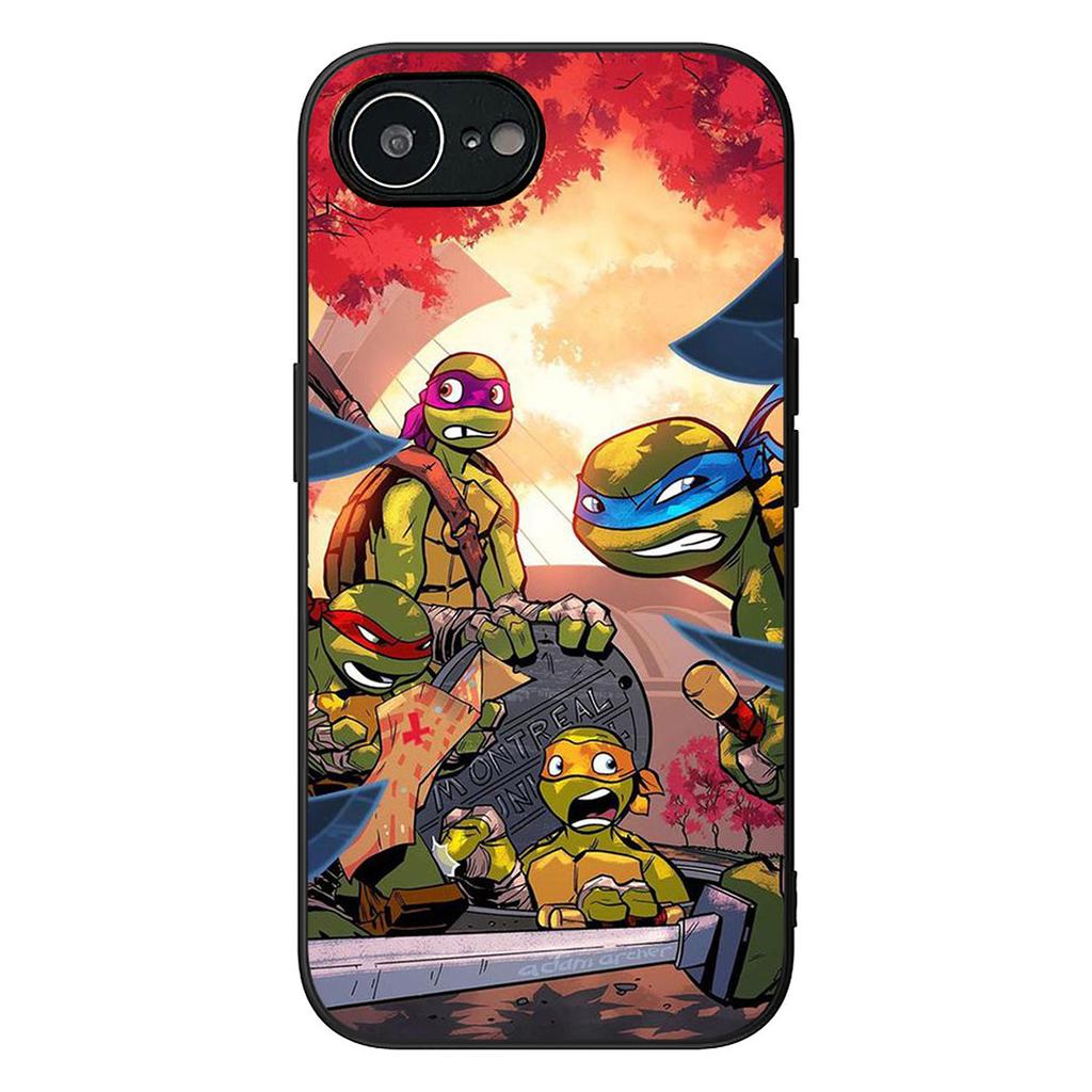 N-Ninjas Anime Cartoon T-Turtles Protective Cover for Xiaomi Redmi Note 12 11 10 A3 Pro 10A 10C 12C Note12 5G Phone Case