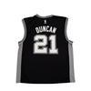 Adidas NBA Duncan Spurs 21 Jersey Pullover Printed Fashion Breathable Sleeveless Basketball Tank Unisex Tops 7818A-304-AEB169
