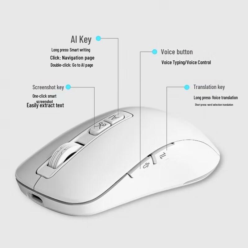 MiMouse M4AI AI Smart Voice Translation Mouse
