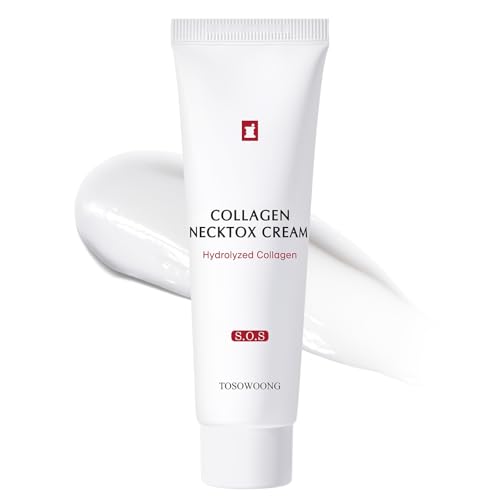 TOSOWOONG Collagen Neck Tox Cream 50ml, Neck Cream, Décolleté Care, Firming, Wrinkle Reducing, Dryness, Tosoung, Korean Skincare Cosmetics