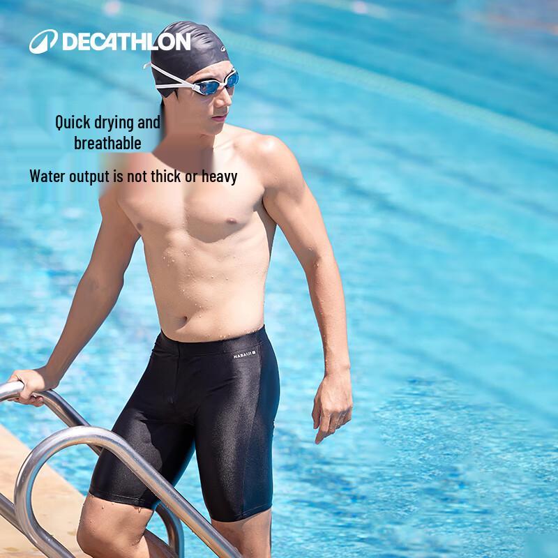 Bañador de Competición Antichlorine de 5 Puntos para Hombre Decathlon