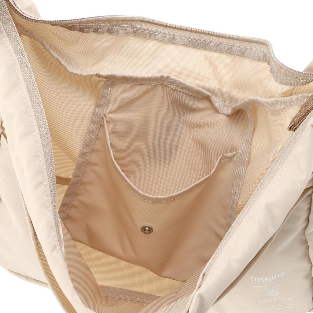Anello Grande LIGHT Shoulder Bag, A4 Size, Lightweight, Water-Repellent