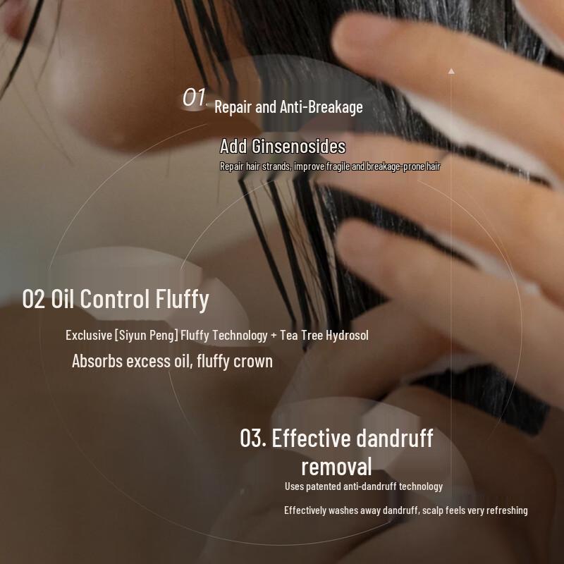 Ginseng Tea Tree Oil Control & Volumizing Shampoo