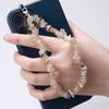 Creative Gravel Stone Mobile Phone Chain Women Girls Natural Bead Anti-Lost Fashion Jewelry Cellphone Strap Lanyard Hanging