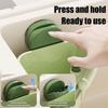 Sink Strainer Basket, New Upgraded Suction Cup Press Sink Drainer Basket,Automatic Dumping Sink Strainer Basket,Faucet Sponge Storage Rack,Corner Sink