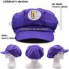 Super Luigi Bors Cosplay Anime Hat Kawaii Colorful Cap Halloween Party Costume Accessory Ideal Christmas Gift