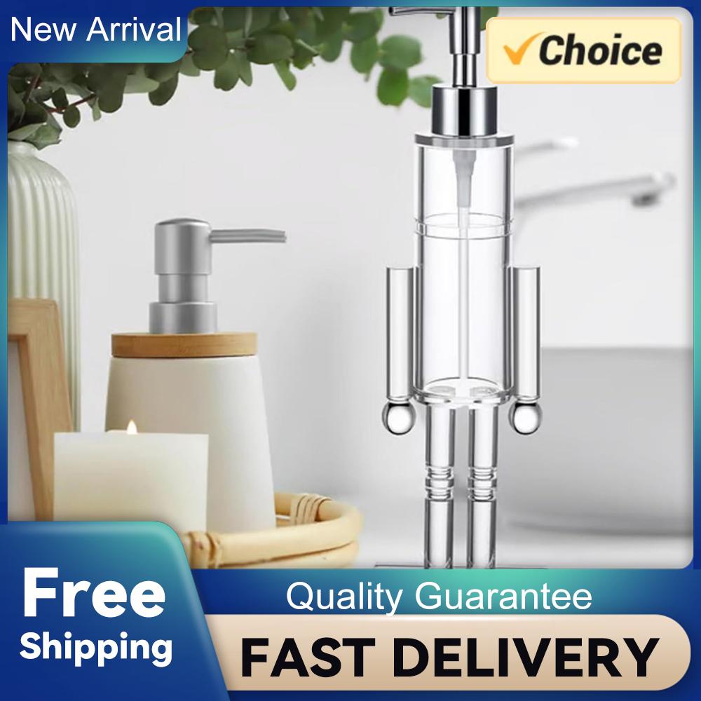 

Nutcracker Foam Soap Dispenser Refillable Shampoo Pump Bottle Clear Acrylic Lotion Pump for Bathroom Kitchen Office China Mainland