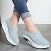 Fashion Women's Sneaker Fashion Breathable Casual Flat Women Light Platform Shoes Slimming High Quality Sports Shoes for Chaussure Femme