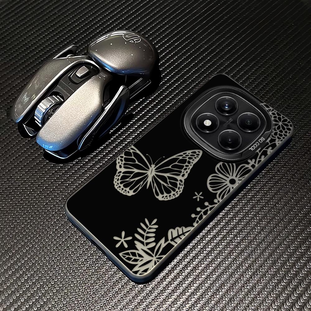 

Creative Butterfly Flowers Case for Xiaomi Redmi Note 14 14C 11 Pro A2 A1 12 12C 10 13C Note 13 12 Pro Plus Phone Cover Redmi Note 13 4G