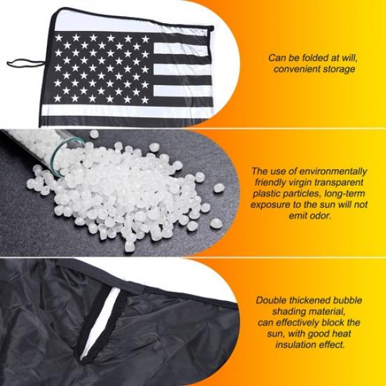 Car Sun Shade Windshield Window Cover For LR Discovery 3 LR3 LR4 L319 2004-2013