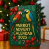Bird Advent Calendar Collection 2025 24-Day Countdown Box Multifunctional Decoration for Christmas Fun Family Friends