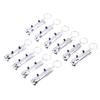 1/5/10 Adet 2'si 1 Arada Mini Led Anahtarlık Led Fener Işığı ve UV Mor Fener Anahtarlık Para Dedektörü İçin Mini Cep Fenerleri