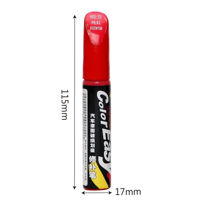 Penna per vernice di riempimento per rammendo per auto Applicatore professionale Strumento di verniciatura per ritocchi di riparazione impermeabile
