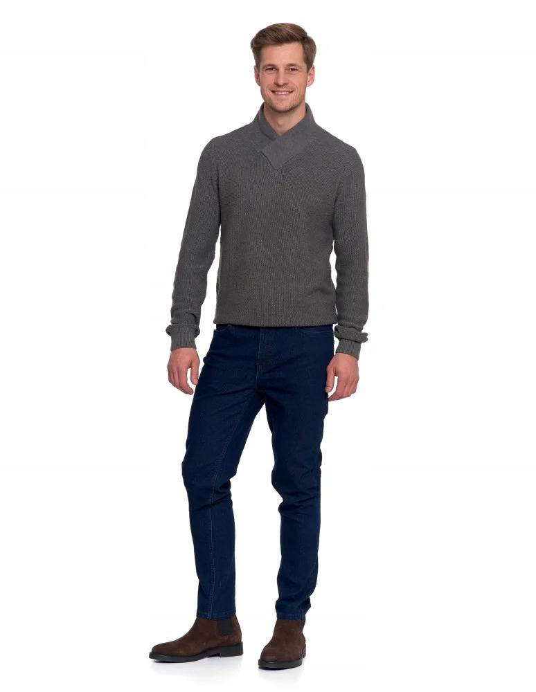 Trousers Men's Jeans Straight Legs Elegant Classic MORAJ 34 JEANS