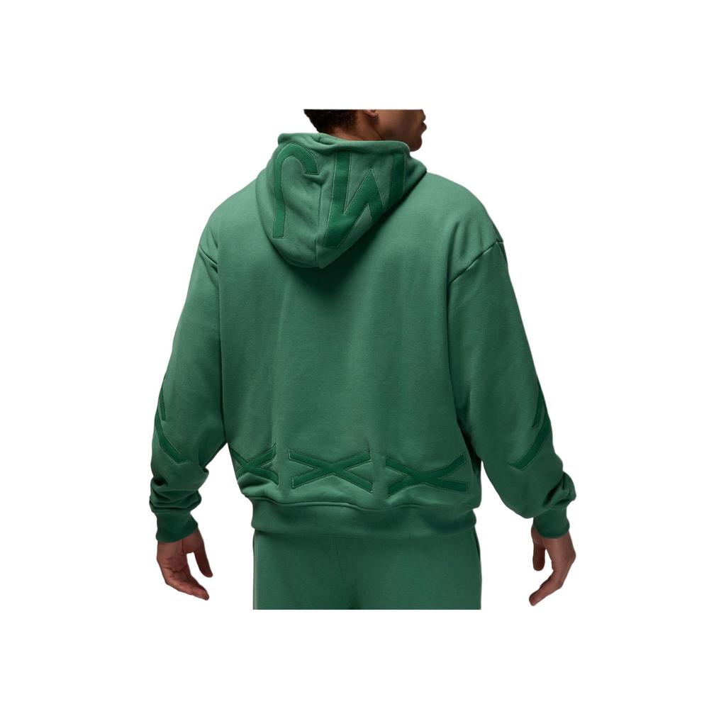Air Jordan Fleece Hoodie Green Stone Men Tops FZ7514-398