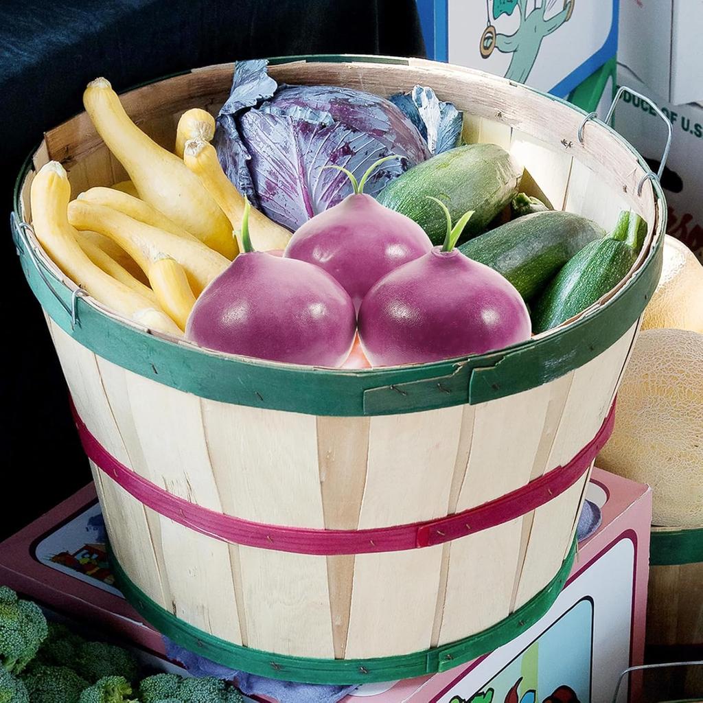 8pcs Artificial Onion Model Lifelike Fake Onion SimulationVegetable Ornament forDisplay Decoration Photography Props