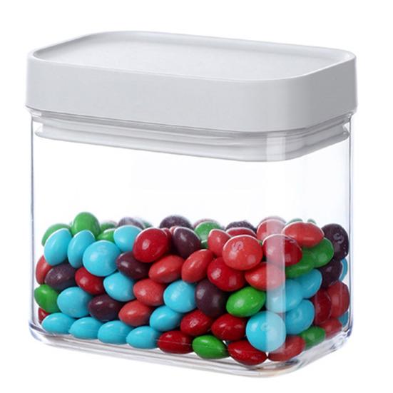 

400/700/1200/1600 мл прозрачная банка для хранения продуктов питания с хорошей герметизацией прочные пищевые легко моющиеся практичные кухонные контейнеры 400ML