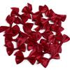 20pcs 4x7cm Polyester Satin Ribbon Bows Colorful Handmade Bow Flower For DIY Christmas Party Clothing Headwear Decor Accessories