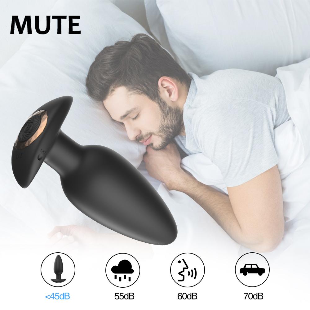 Vibrating Butt Plugs Dildo Vibrator Prostate Massage Wireless Remote Control Anal Plug G-spot Stimulator Sex Toys For Man/Woman