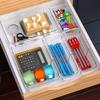 Expandable Drawer Storage Organizers Compartments Sturdy Waterproof ABS Plastic Tray For Utensils Accessories