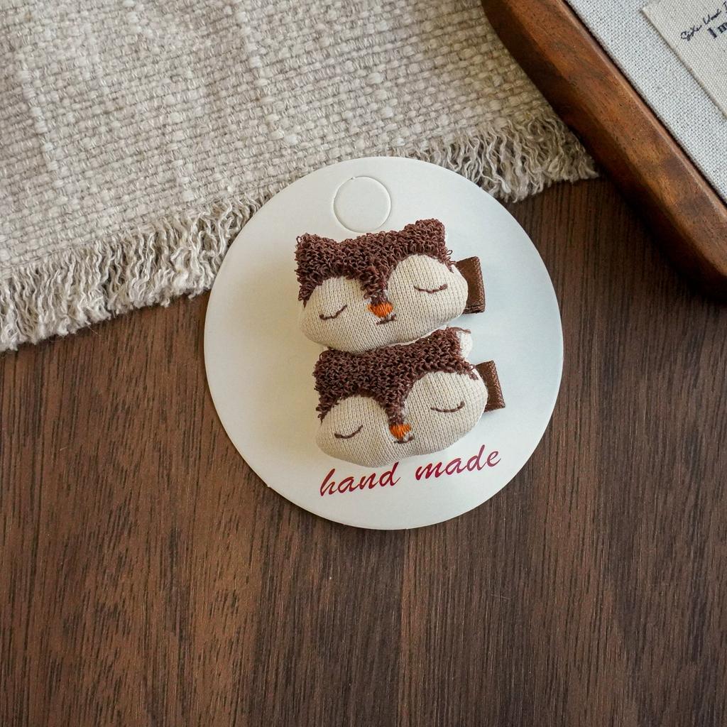 2 Stück Cartoon Haarspangen für Babymädchen Häkel-Haarnadeln Kinder Seitenclip Neugeborenen Haarschmuck Kinder Niedliche Kaninchen Haarspangen