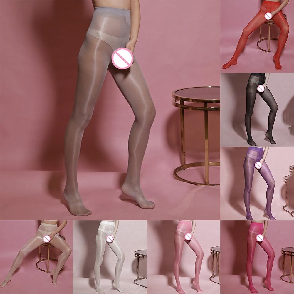 Glatte strømpebuksestrømper for menn Utral-tynn fri størrelse