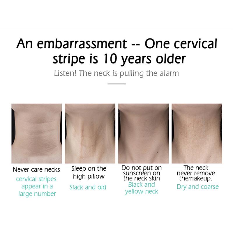 Crema per il collo a rullo a forma di V nutriente elastica esapeptide da 110 g Cura della pelle antirughe