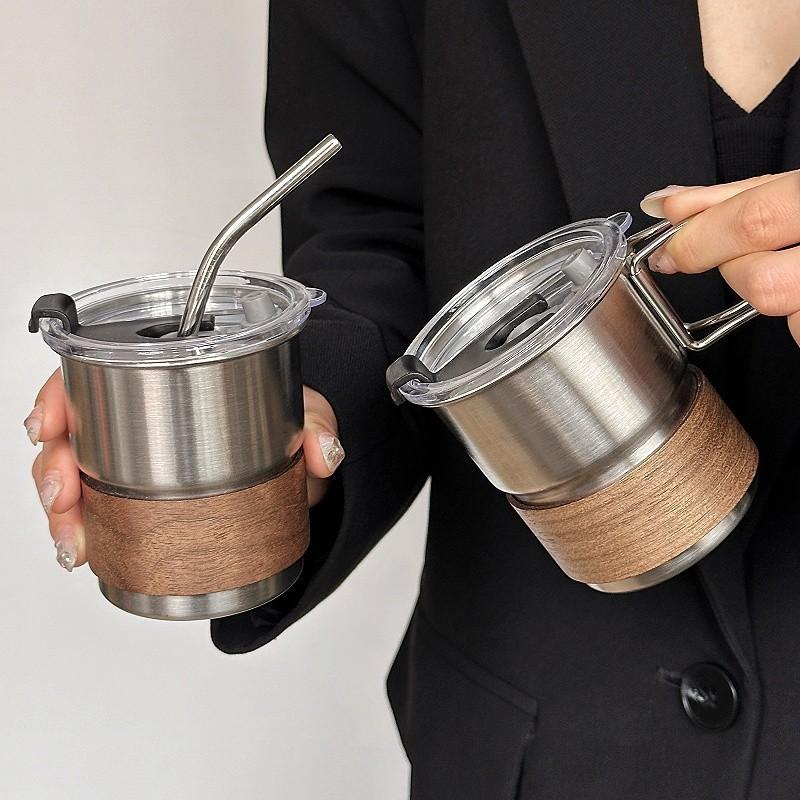 Foldable Water Cup 304 Stainless Steel Wind Easy Cup Outdoor Camping Cup Portable Coffee Cup