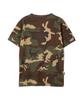 Avirex Daily Rib Short Sleeve Neck Camouflage Rib Henley Neck Short Sleeve Daily Size Olive 6143504 T-Shirt (Web Exclusive) T-Shirt, Wear, Men's, M,