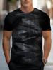 2026 Vintage Herren T-Shirt Sommer Oberteile 3D Gedruckte Kurzarm-T-Shirts Oversize Outdoor Mode Streetwear T-Shirt Herrenbekleidung