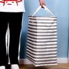 75L Large Laundry Basket Bag-Waterproof, Freestanding Clothes Basket Laundry Hamper -  Tall Washing Basket With Extended Handles For Clothes Toys