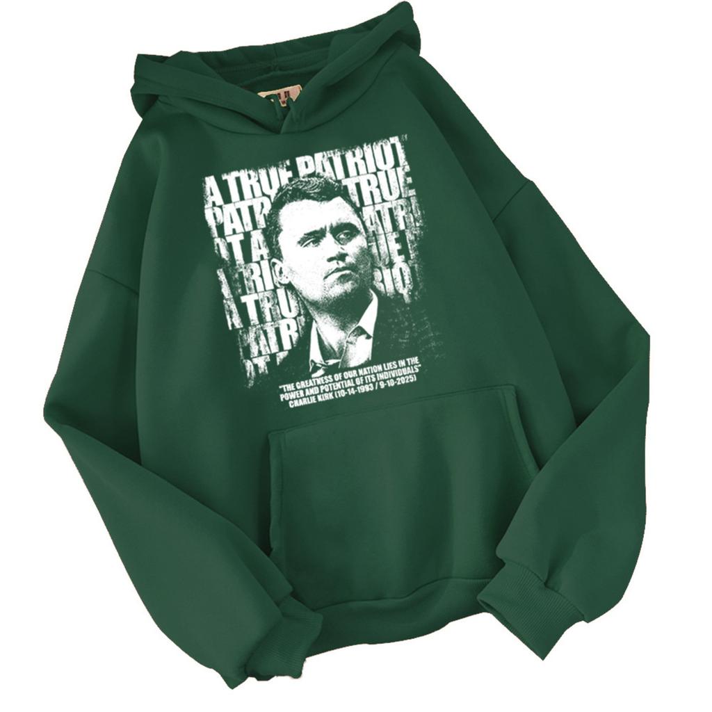 Men's Fashionable Casual Long-sleeved Printed Hooded Sweater Top