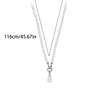 Elegant Pearls Body Chain Necklace Stylish Pearls Body Accessory Elegant Crossbody Chain for Party and Wedding Wear