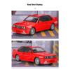 1/24 1988 BMW M3 E30 Alloy Car Model Diecasts Metal Classic Sports Vehicles Car Model Simulation Sound Light Childrens Toys Gift