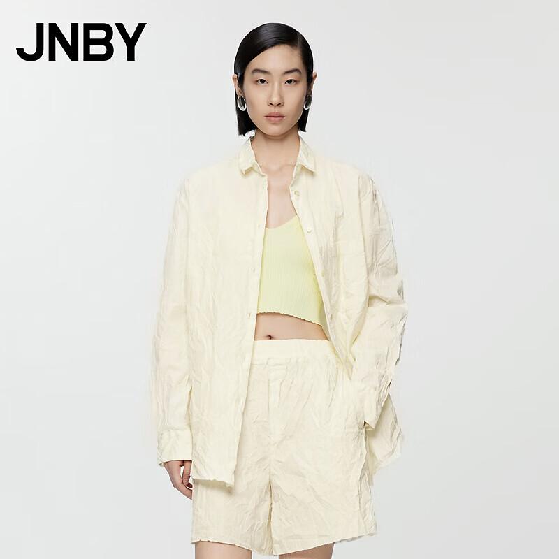 JNBY Women s Loose Fit Lapel Long Sleeve Commuter Shirt M