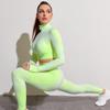 European-American Women's Quick-Dry Long Sleeve Yoga & Running Set