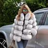 European and American Winter Loose-Fit Rabbit Fur Jacket Coat