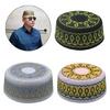 Teens Embroidery Islamic Beanie Breathable Protecting Casual Pray Hat for Adult