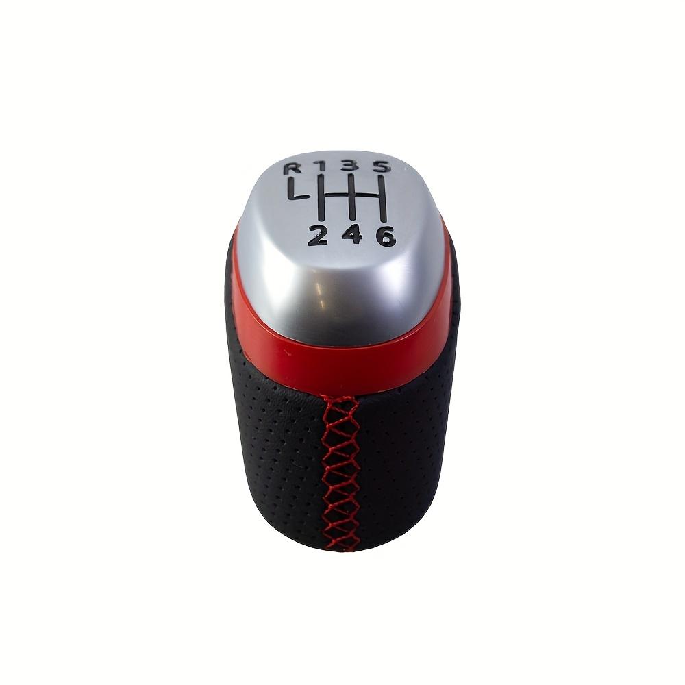 1pc PU Leather 6 Speed Car Manual Gear Shift Knob Stick Lever for Renault for Megane MK4 BFB 2016-On/ for Kadjar 2015-2022